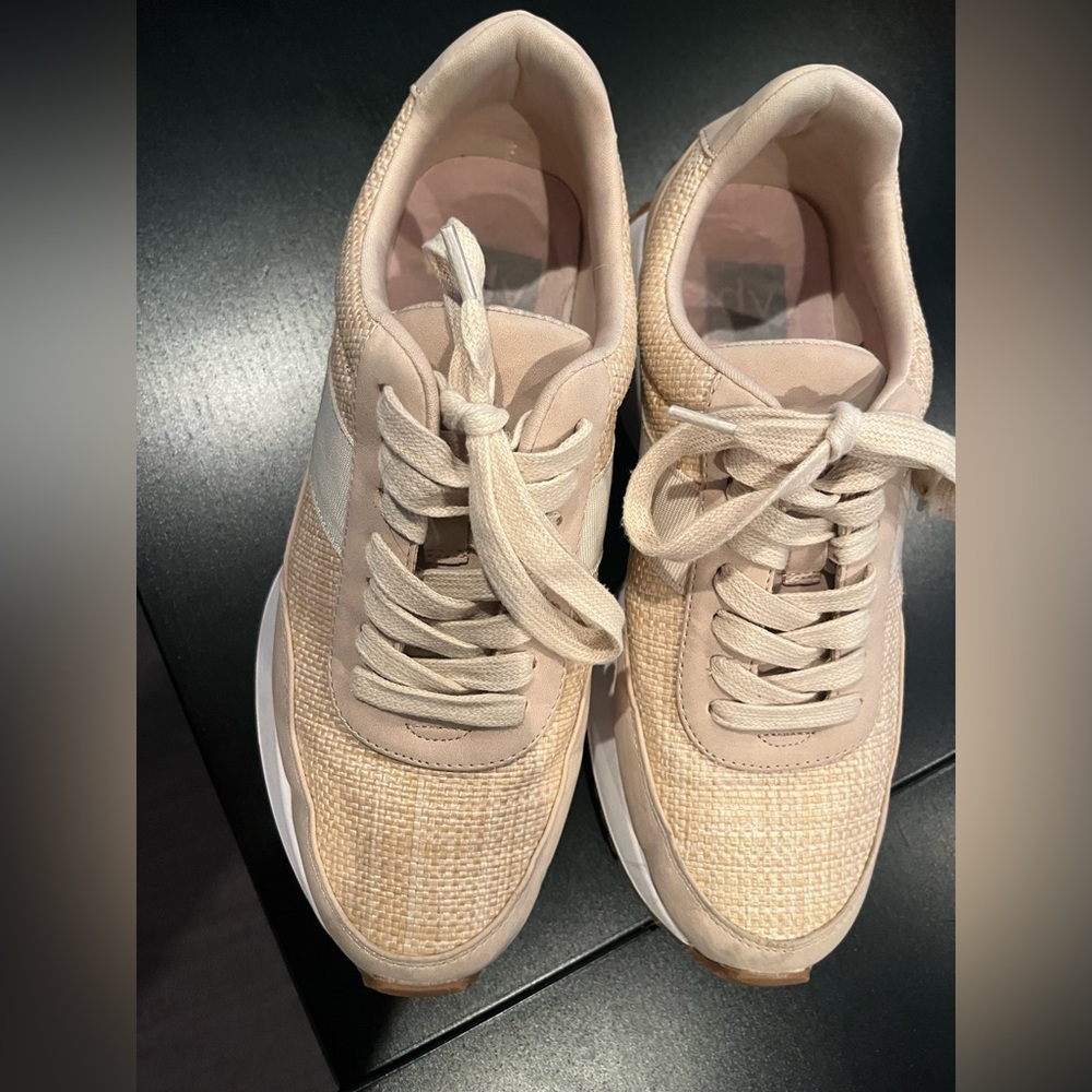 Dolce Vita Raffia Sneakers | Size 9